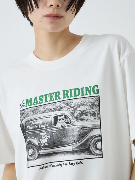 【Power To People】 MASTER RIDINGフォトTシャツ