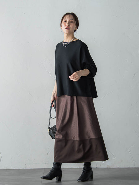 【WEB限定】エレカットドルマンニット