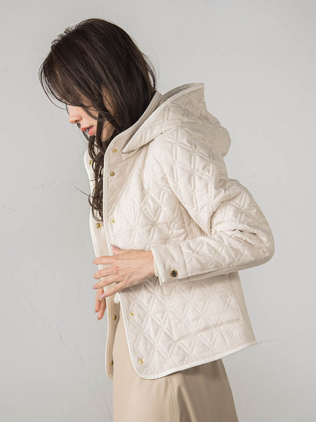 スエードキルティングジャケット