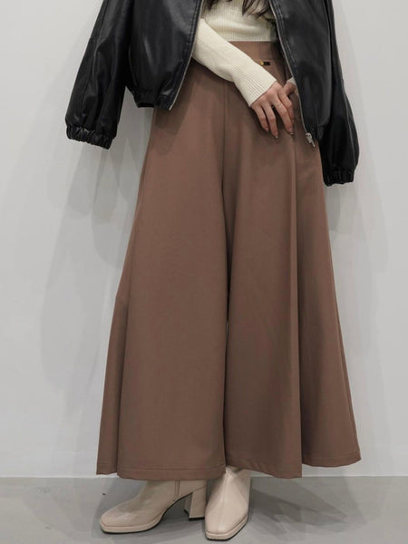 One Tuck Wide Pants≪手洗い可能≫