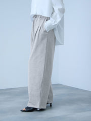 【着回し抜群】裏毛2タックパンツ