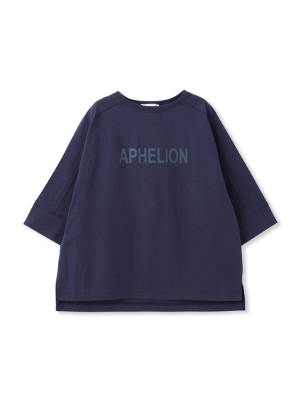 ロゴプリントワイドスリーブプルオーバー