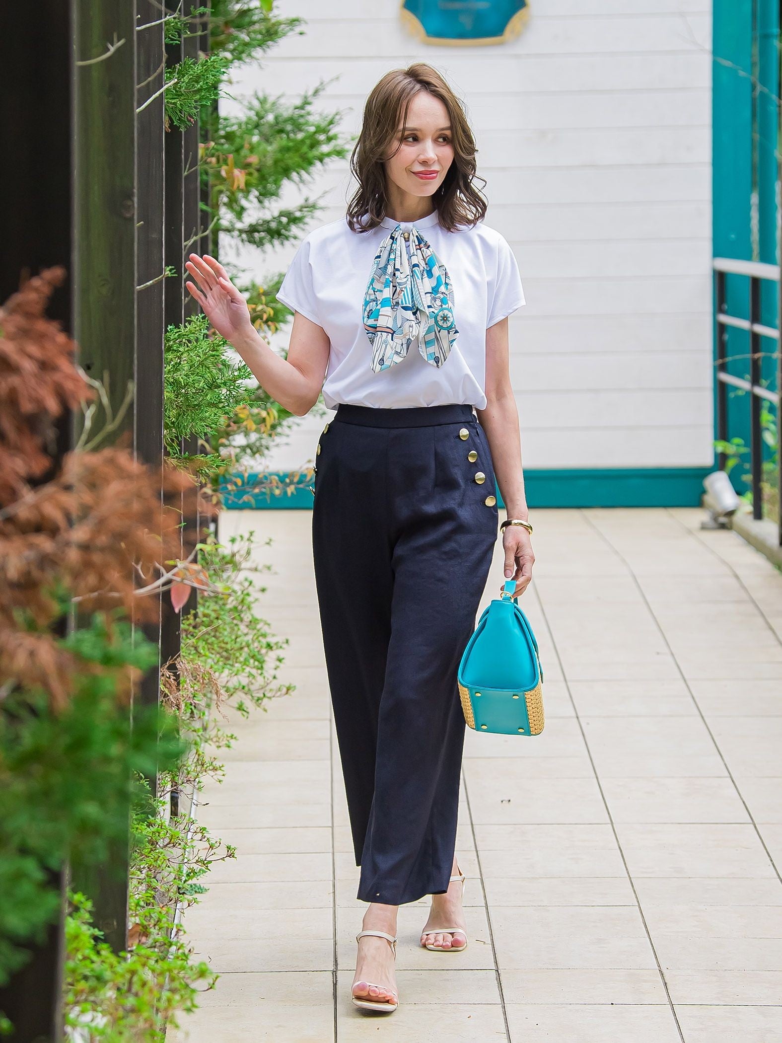 アイアスワイドパンツ≪洗濯機で洗える≫