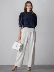 ラメシャギーニット≪手洗い可能≫