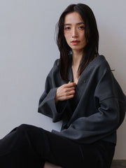 Ronde knit jacket≪手洗い可能≫
