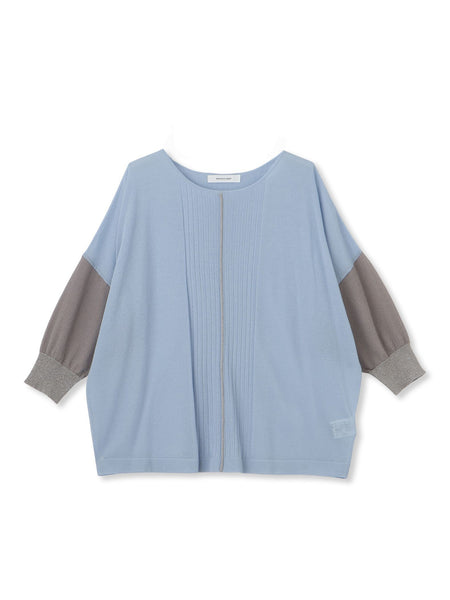 バイカラースリーブニットプルオーバー≪手洗い可能≫ | MAYSON