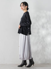 PLUM ROYAL SATINスカート≪手洗い可能≫