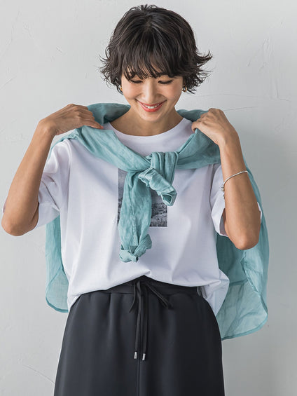 【大きいサイズ】刺繍Tシャツ