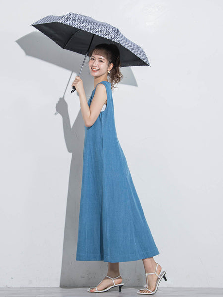 【オリジナル柄デザイン】晴雨兼用(UV99.9%カット)折り畳み傘