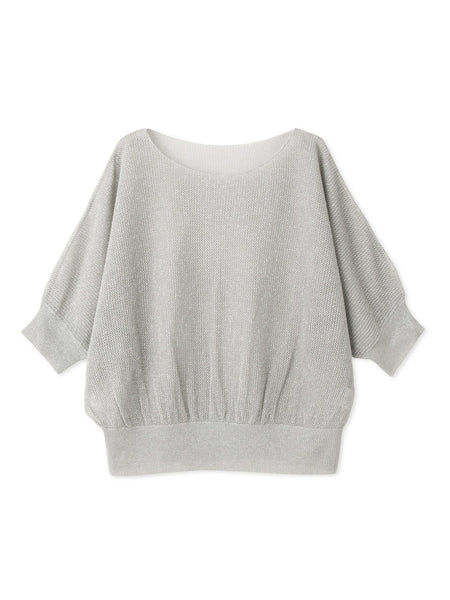 リネニースパークリングニットプルオーバー