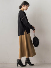 【新色追加】ロゴスウェットニット≪手洗い可能≫