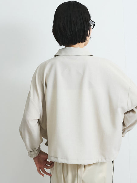 リネンライクワッシャージャケット≪手洗い可能≫