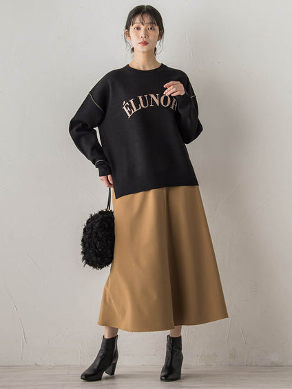 【新色追加】ロゴスウェットニット≪手洗い可能≫