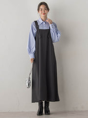 ボリュームスリーブシャツ≪洗濯機で洗える≫