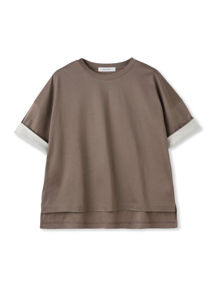 汗ジミ防止バイカラーTシャツ