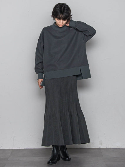 【楽・美・軽】ハイネックプルオーバー≪手洗い可能≫