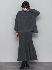 【楽・美・軽】ハイネックプルオーバー≪手洗い可能≫