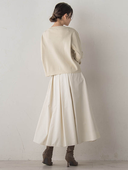 タフタタックスカート≪洗濯機で洗える≫