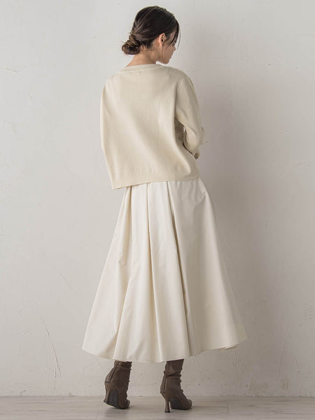 タフタタックスカート≪洗濯機で洗える≫