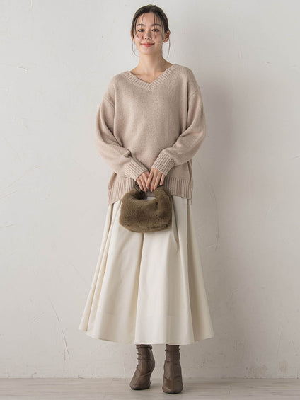 タフタタックスカート≪洗濯機で洗える≫