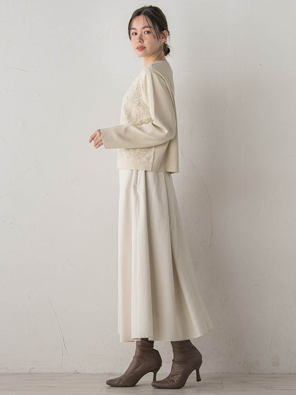 タフタタックスカート≪洗濯機で洗える≫