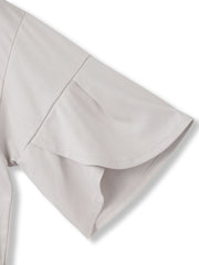 《予約》【連休。涼。軽やかに。】デザイン袖Tシャツ《接触冷感》