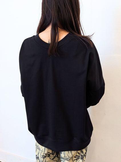 《予約販売》前後2WAY　cocoon sleeve tops 【日本製】