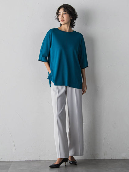 【大きいサイズ】Tシャツニット