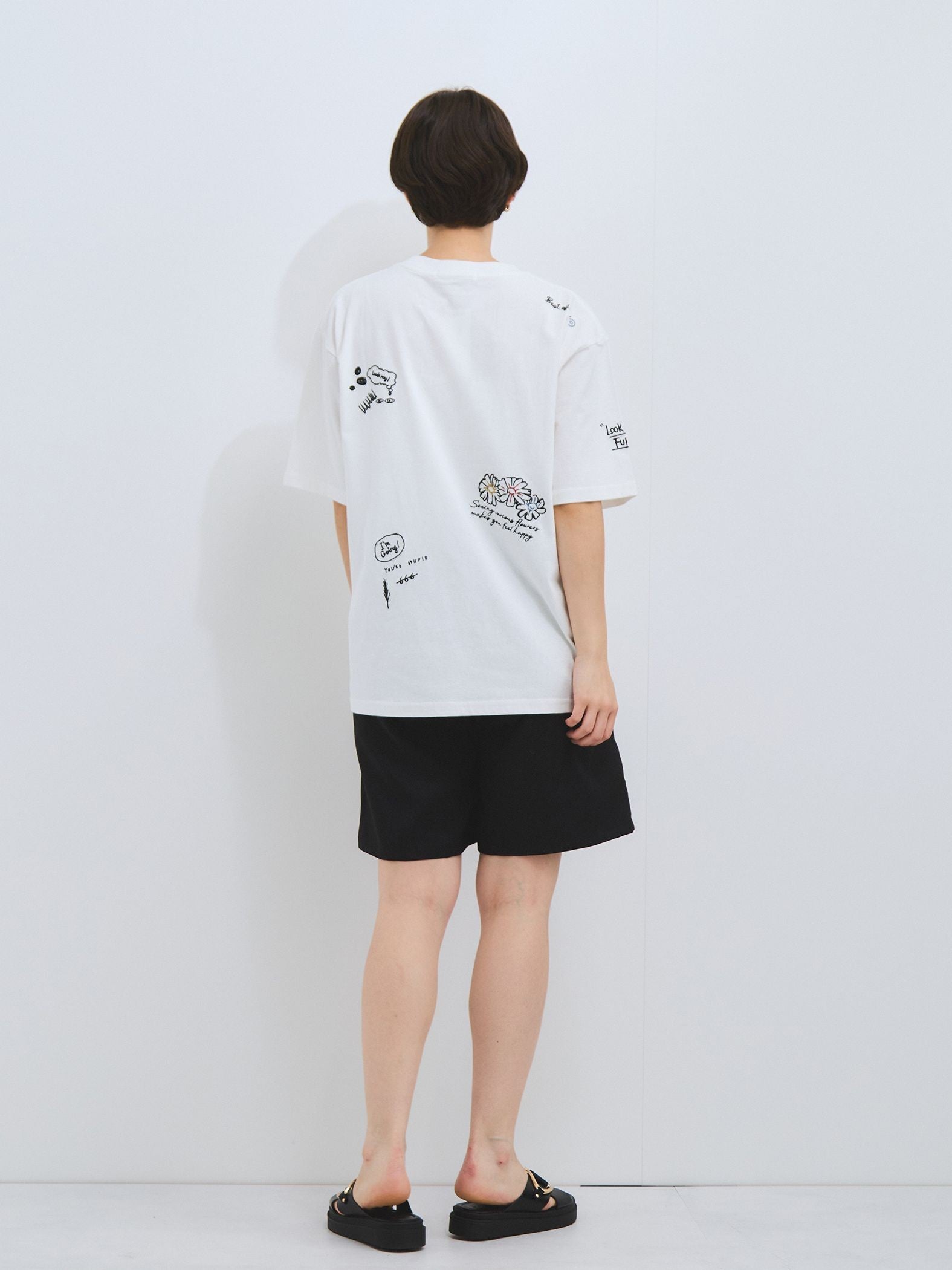 ヘザーエステルハーフパンツ≪手洗い可能≫