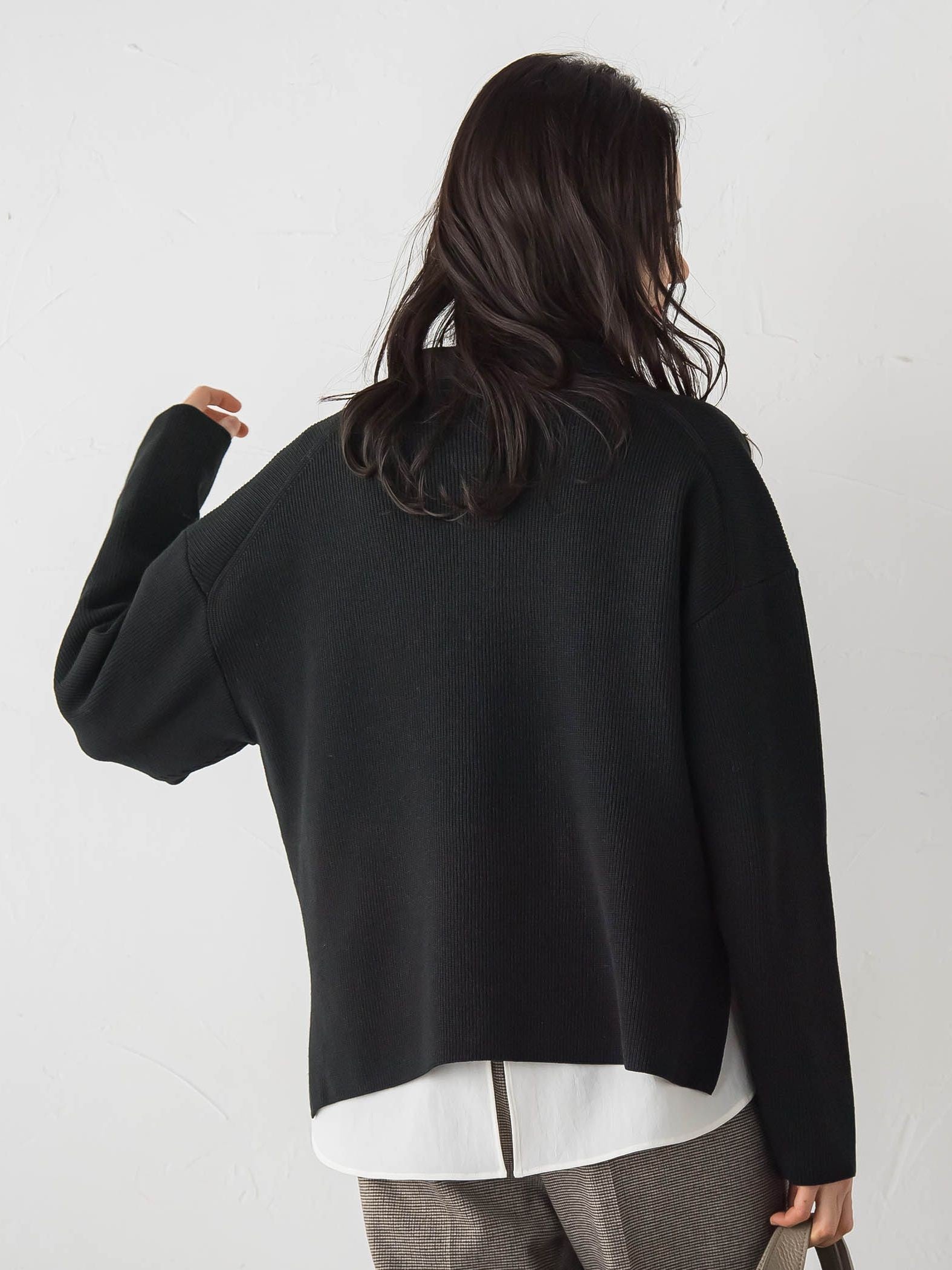 スキッパーニット