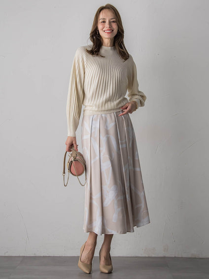 トゥシューズスカート