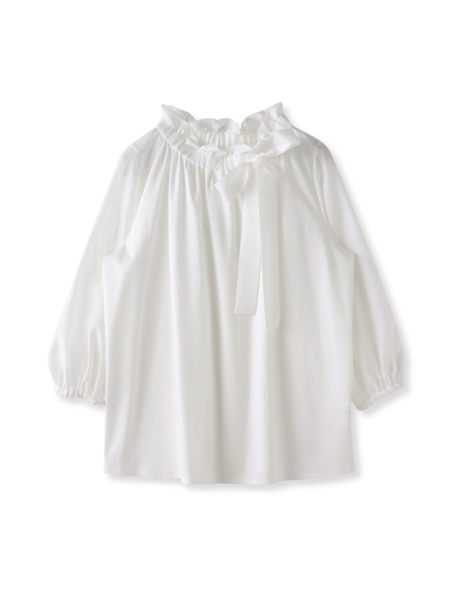 サイドリボンカットソー