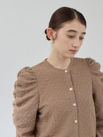 フクレチュールJQDカーディッシュジャケット≪手洗い可能≫