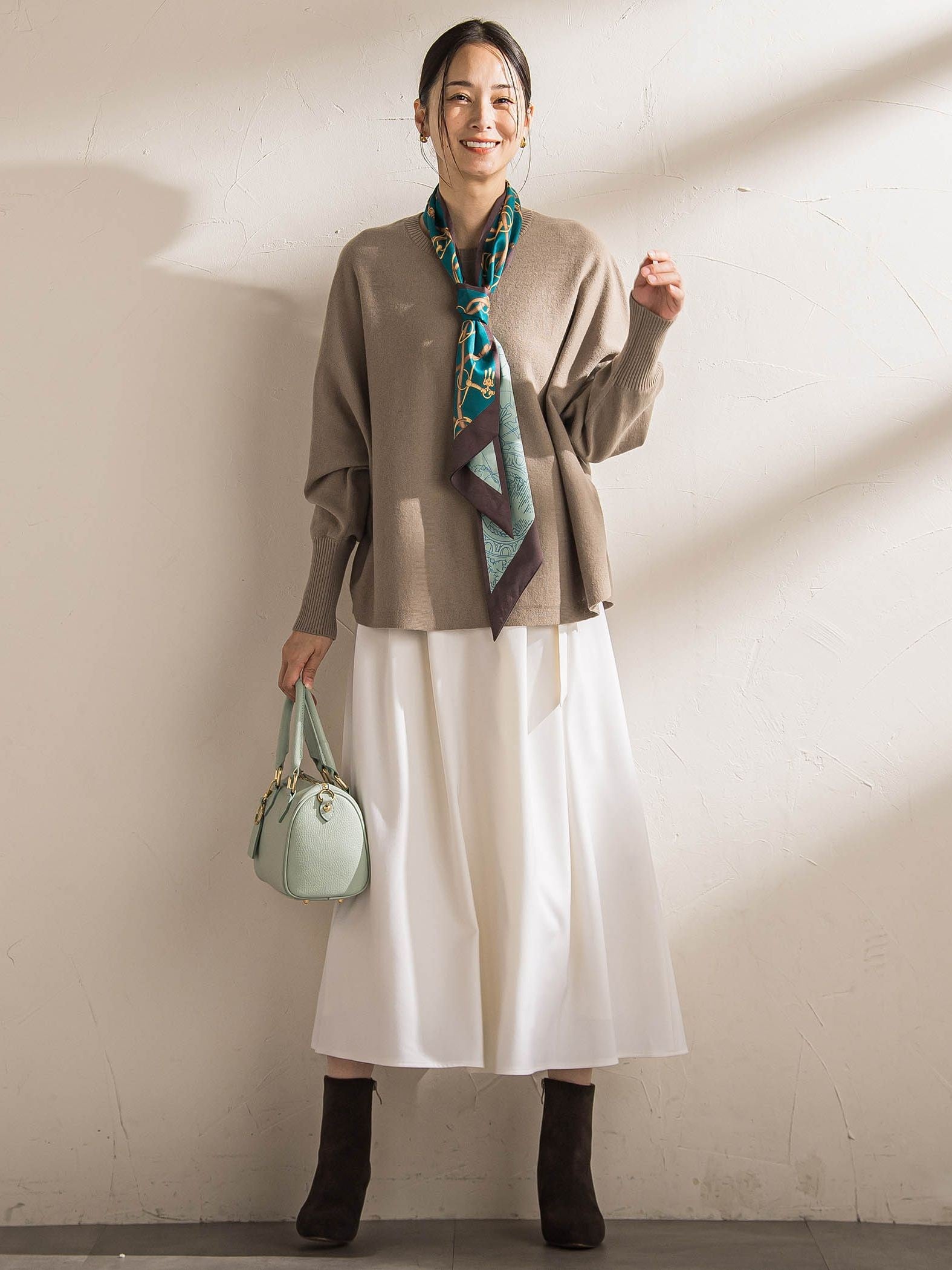 ファインメリノウールドルマンニット≪洗える≫