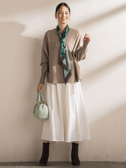 ファインメリノウールドルマンニット≪洗える≫