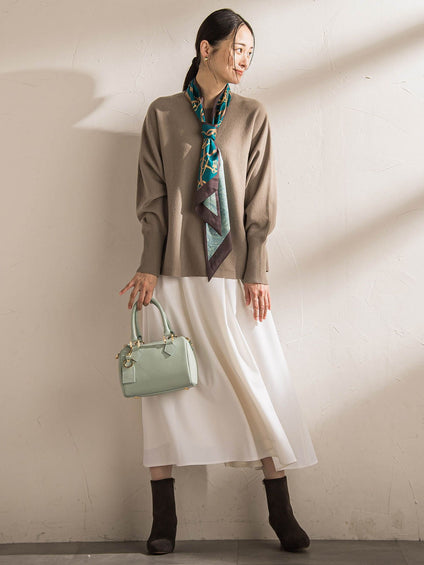 ファインメリノウールドルマンニット≪洗える≫