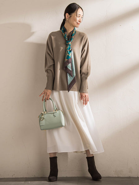 ファインメリノウールドルマンニット≪洗える≫