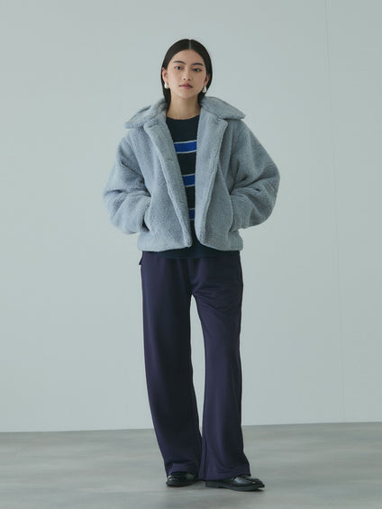 配色ドッキングスウェットパンツ≪セットアップ対応/手洗い可能≫