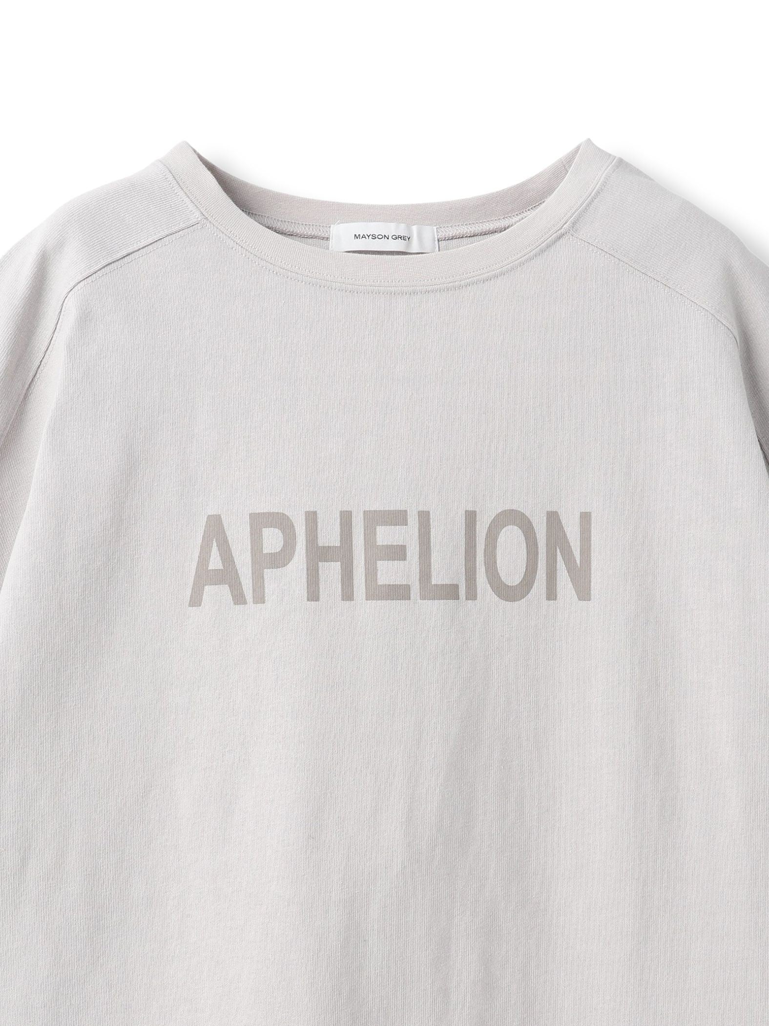 ロゴプリントワイドスリーブプルオーバー