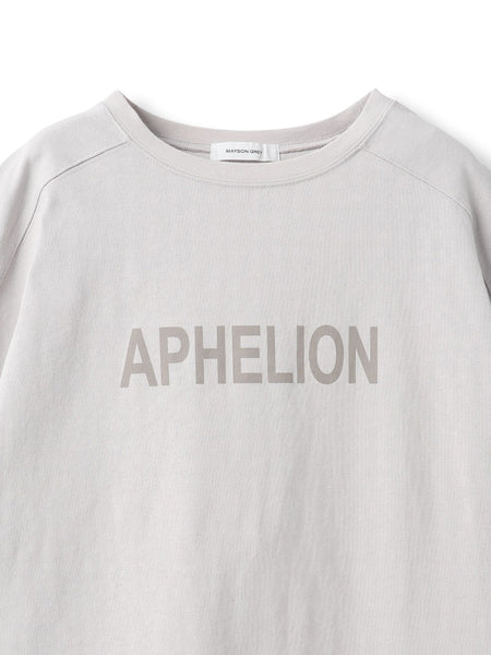 ロゴプリントワイドスリーブプルオーバー