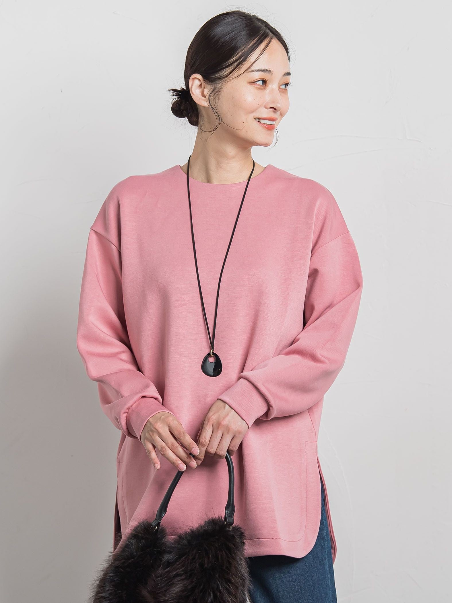 【WEB限定】ふんわリッチプルオーバー≪手洗い可能≫