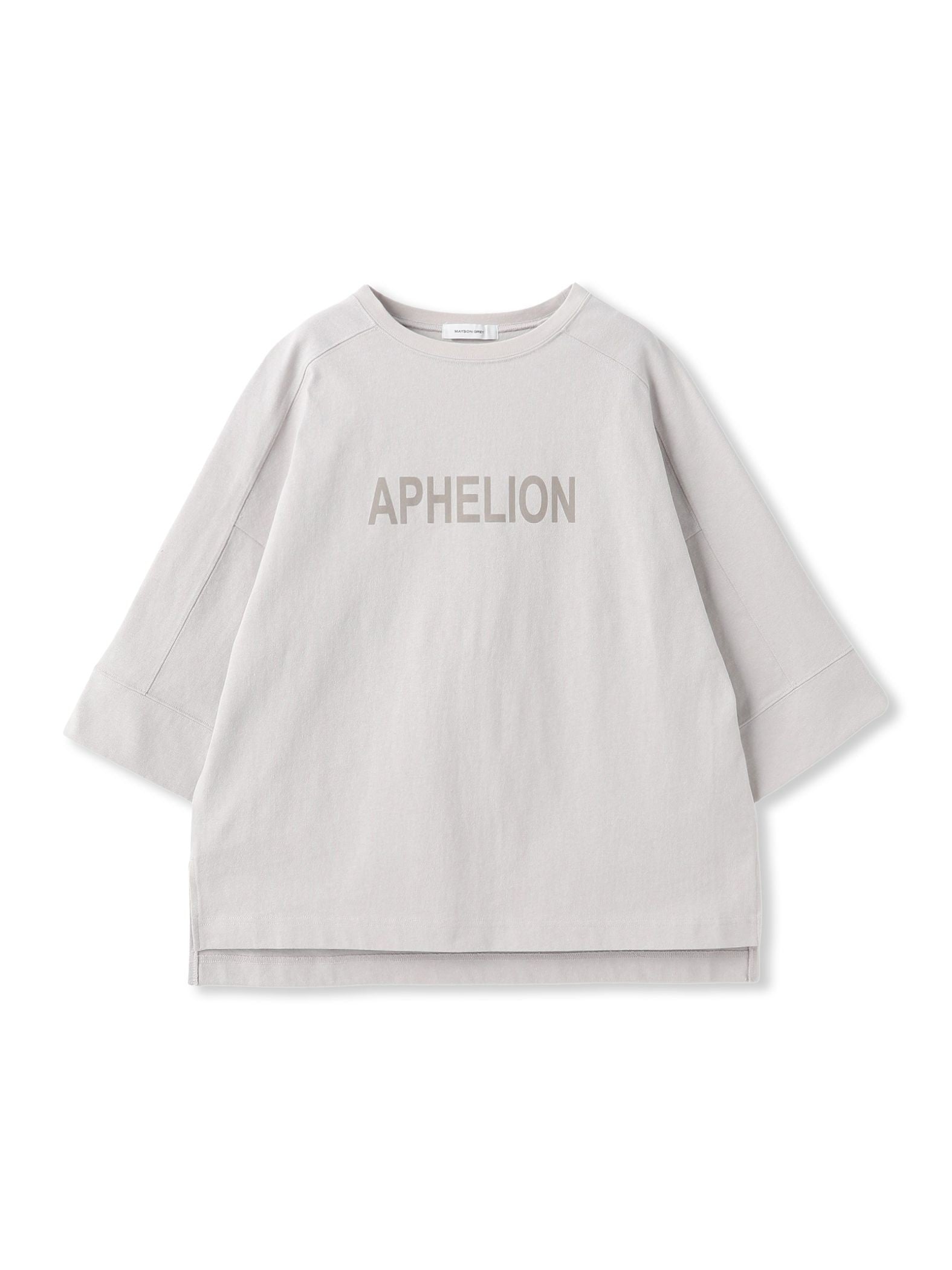 ロゴプリントワイドスリーブプルオーバー