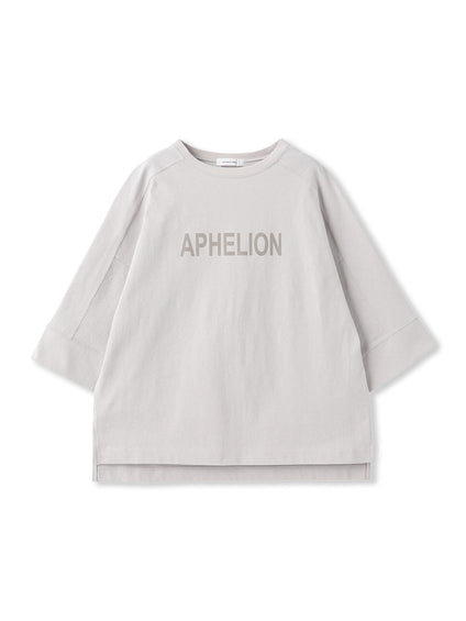 ロゴプリントワイドスリーブプルオーバー