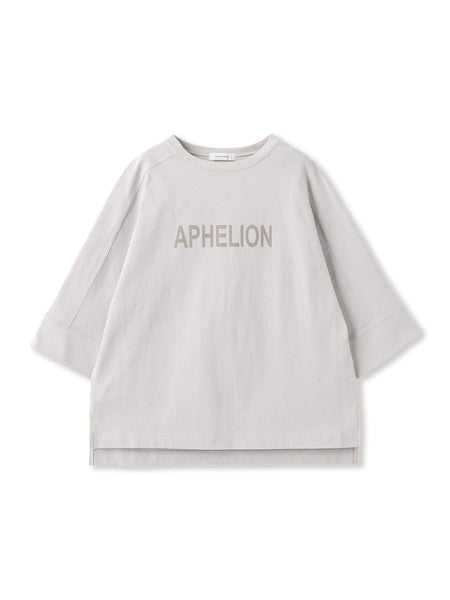 ロゴプリントワイドスリーブプルオーバー