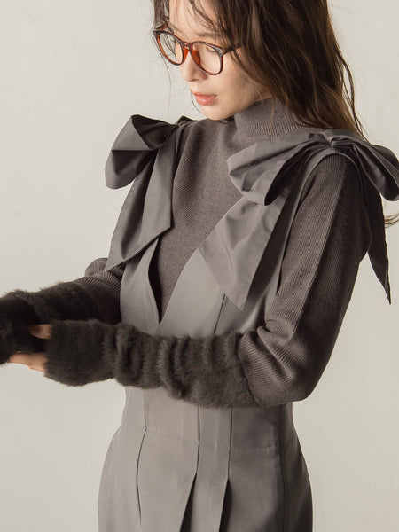 SHIPS Colors:〈手洗い可能〉ビジュー ネック ニット （ニット・セーター）｜SHIPS for women / シップスウィメン  ファッション通販 タカシマヤファッションスクエア