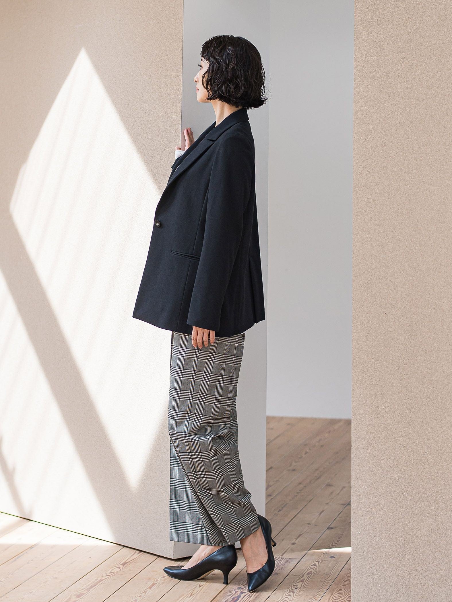 ピクシエスタテーラードジャケット≪手洗い可能≫