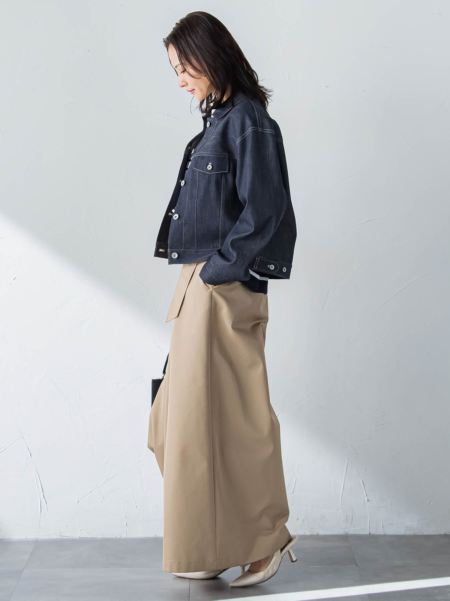 スーパーワイドチノパンツ