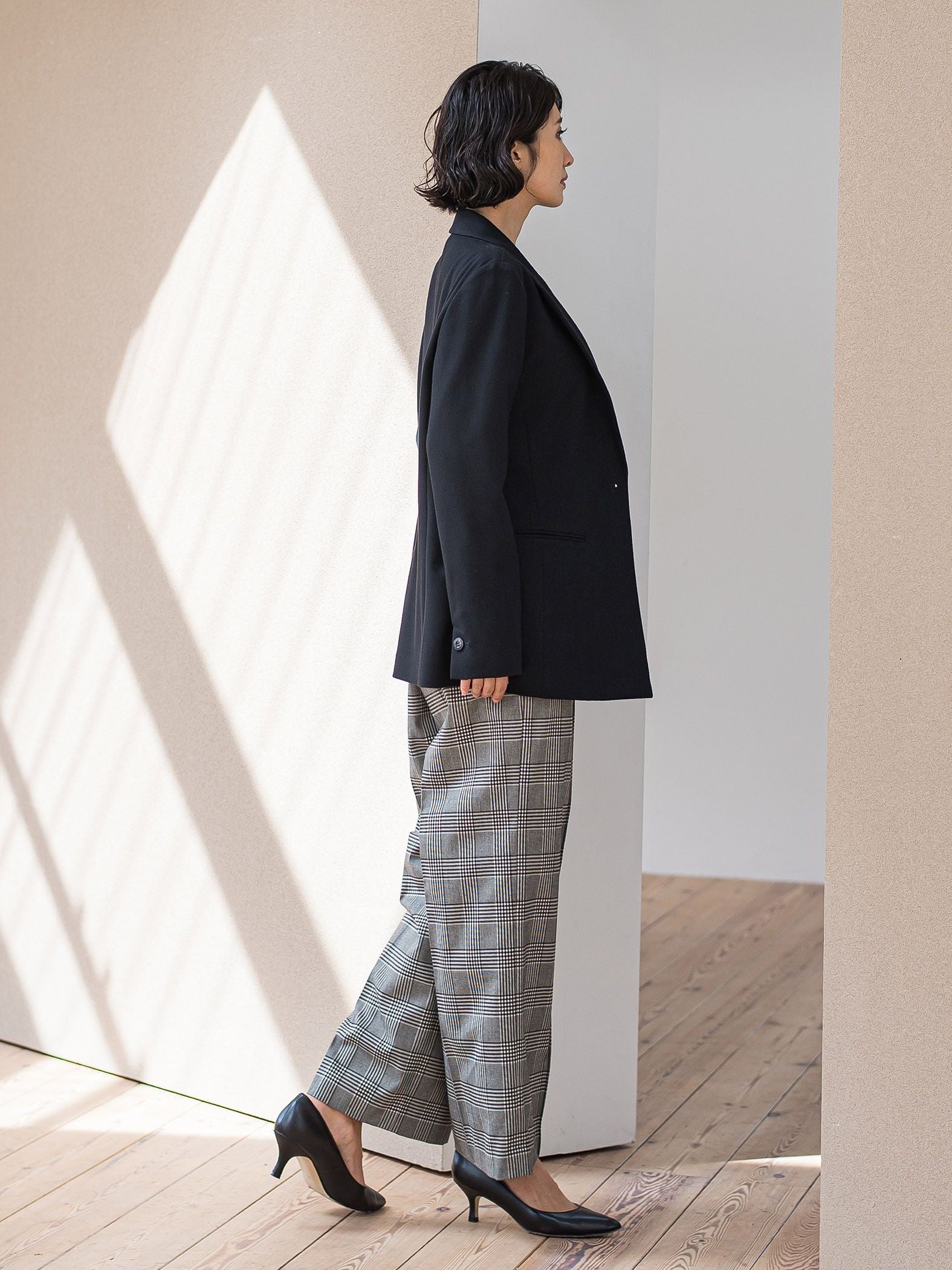 ピクシエスタテーラードジャケット≪手洗い可能≫