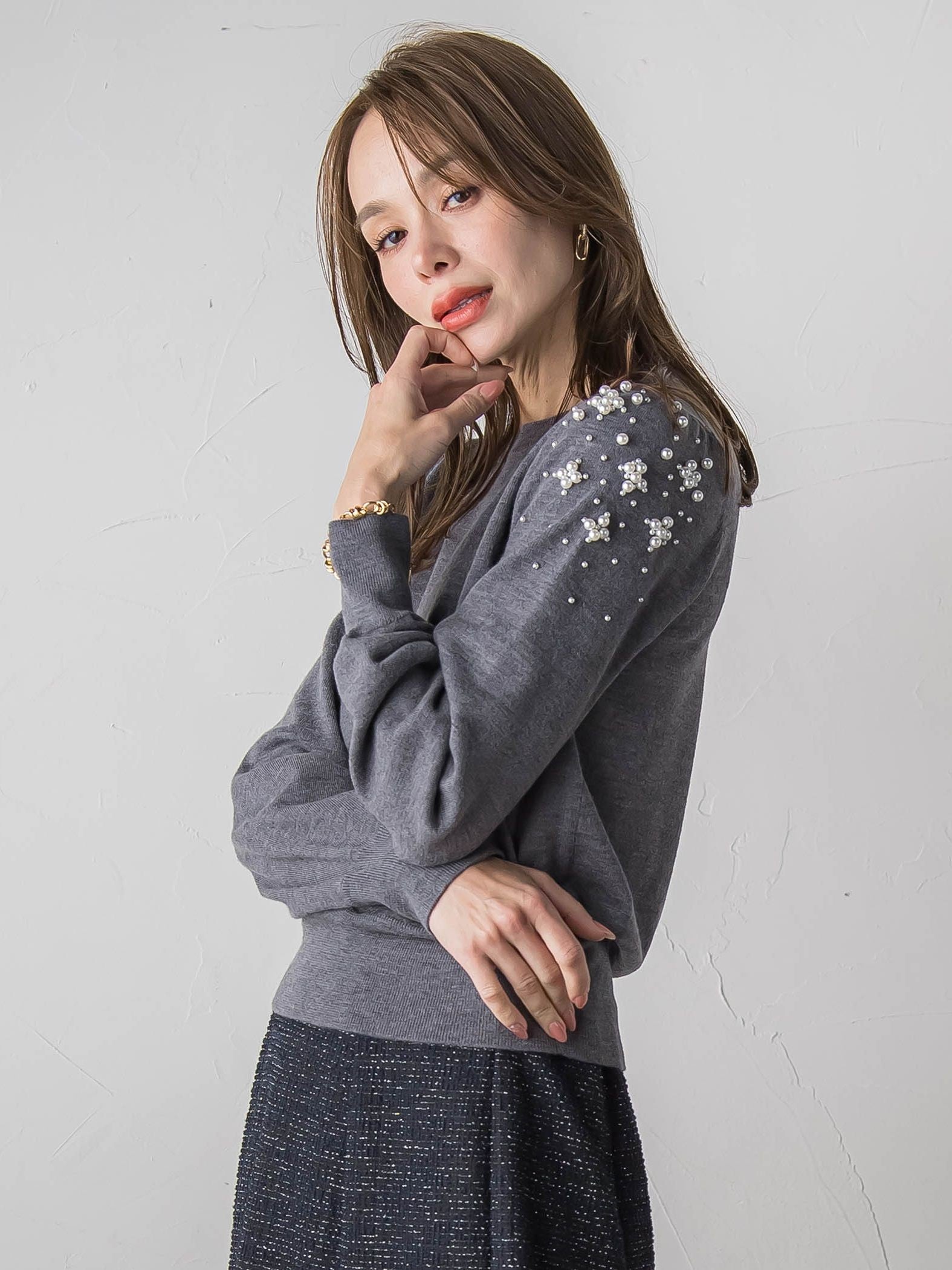 ショルダービジューニット