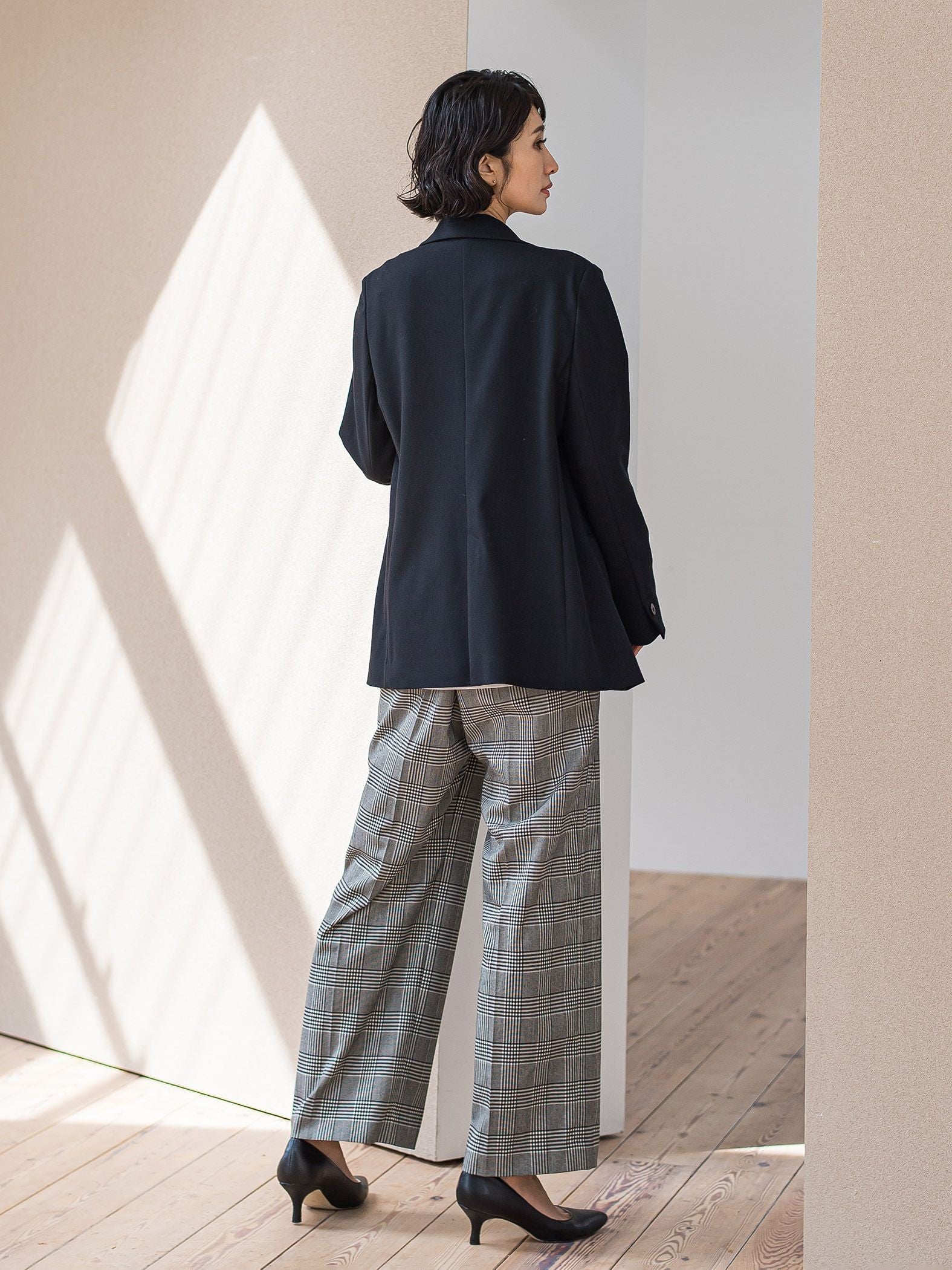 ピクシエスタテーラードジャケット≪手洗い可能≫